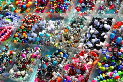 jewellery gems glass beads