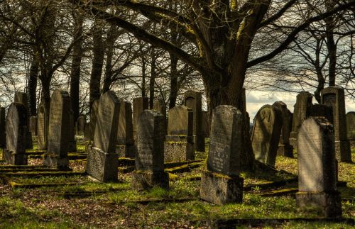 jewish cemetery cemetery silent