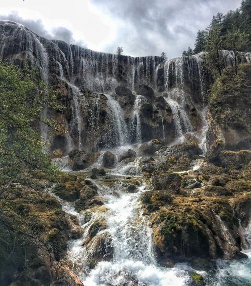 jiuzhaigou pearl beach waterfall journey to the west