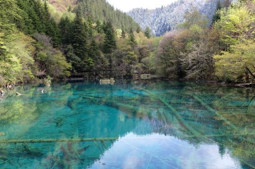 jiuzhaigou lake sichuan