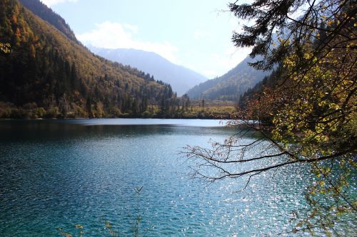 jiuzhaigou water the scenery