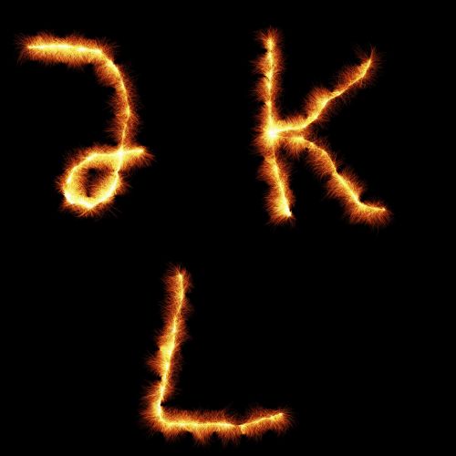 J, K, L, Fire Letters