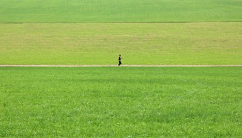 jog alone lonely