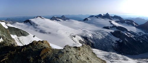 johannisberg  hocheiser  oberwalderhütte