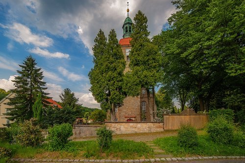 jonsdorf  saxony  church