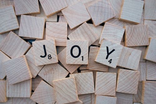 joy word letters
