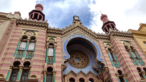 jubilee synagogue  prague  jewish