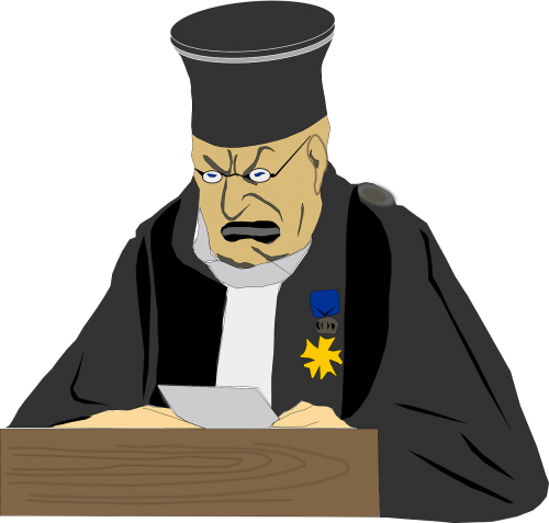 judge man law