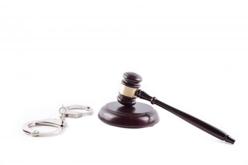 Judge Gavel And Handcuffs