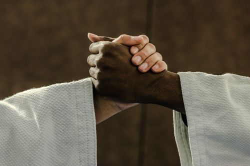 judo hands kimono