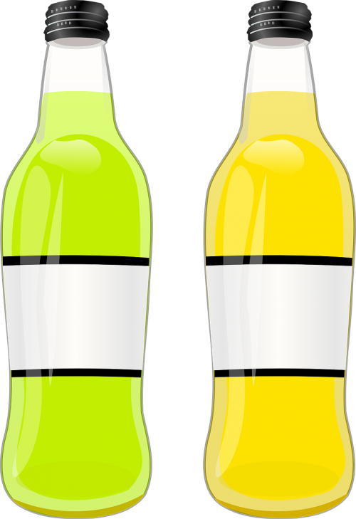juice beverage bottles