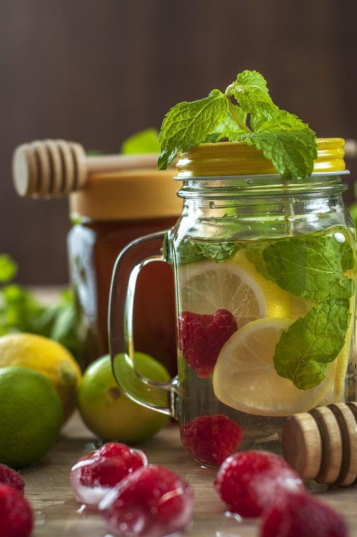 juice  infused water  beverage