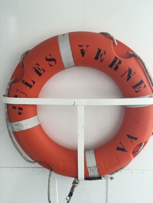 jules verne buoy orange