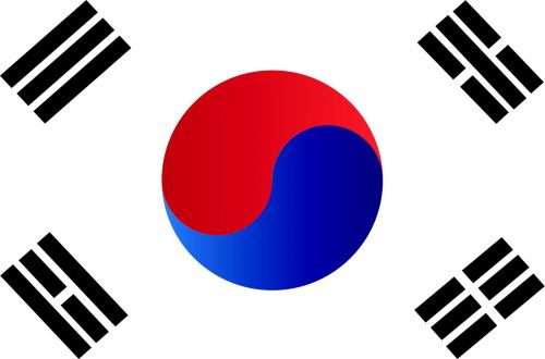 republic of korea korea flag