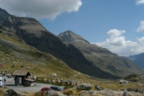 julier pass switzerland landscape