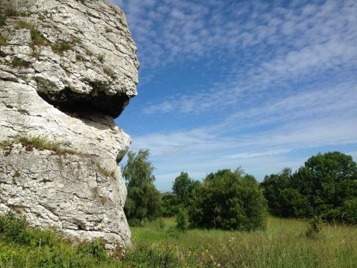 jura krakowsko częstochowa rock limestone