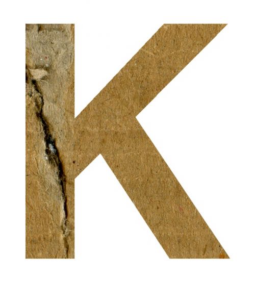 k alphabet letter