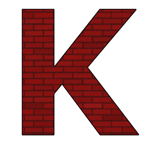 k alphabet letter