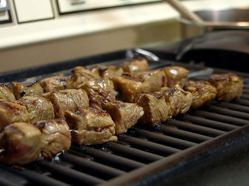 kabobs beef grilled