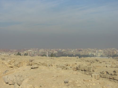 Cairo - View Of The Pyramids