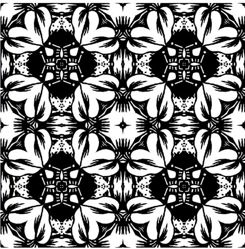 kaleidoscope art mandala