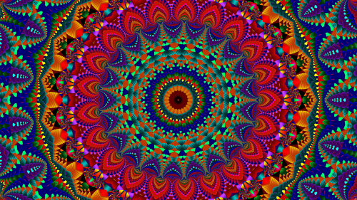 kaleidoscope mandala pattern