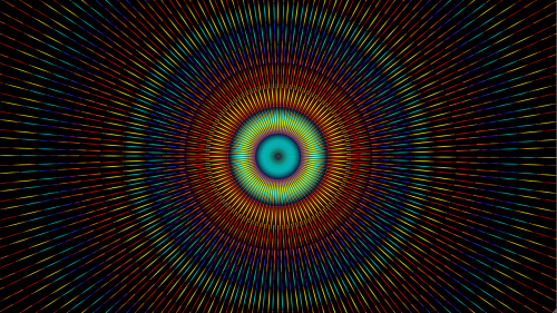 kaleidoscope pattern mantra