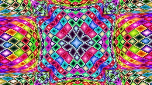 kaleidoscope pattern sacred geometry