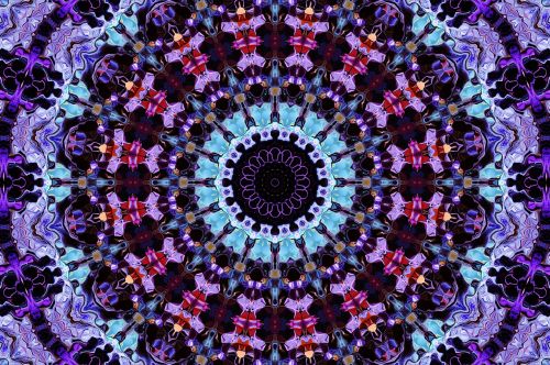 kaleidoscope shape abstract