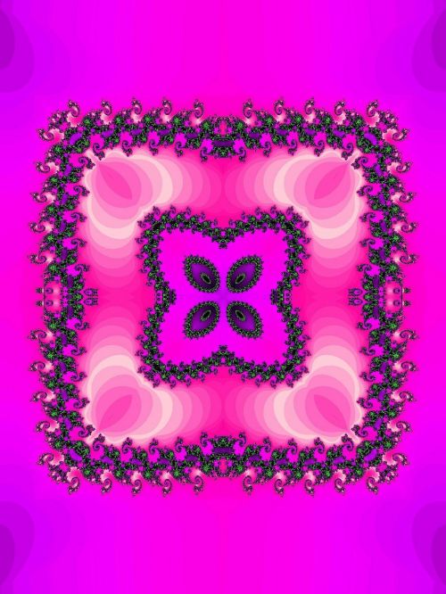 kaleidoscope ornament pattern
