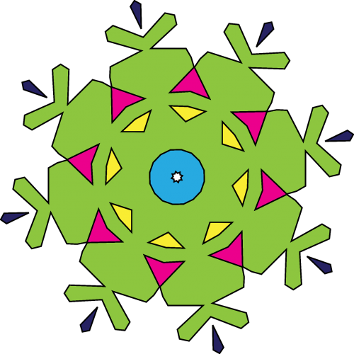 kaleidoscope geometric shapes