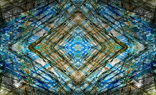 kaleidoscope fractal digital