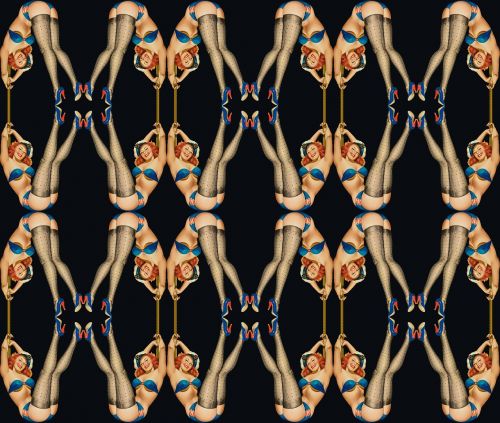 kaleidoscope symmetry pattern