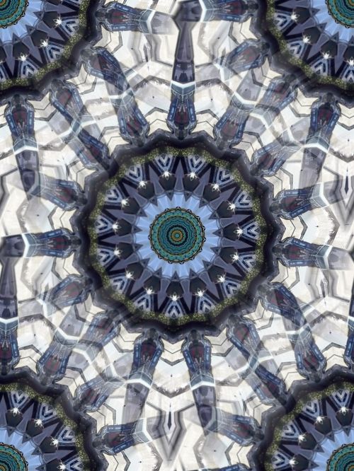 kaleidoscope dockable fractal optical illusion