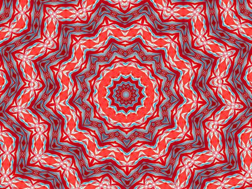 Kaleidoscope Pattern Background