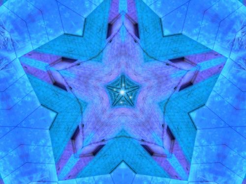 Kaleidoscope Pattern Background