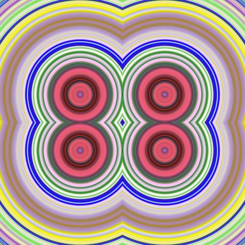 Kaleidoscopic Circles