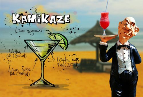 kamikaze cocktail drink