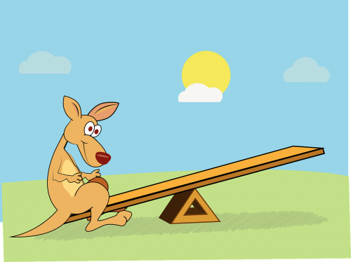 kangaroo animal cartoon