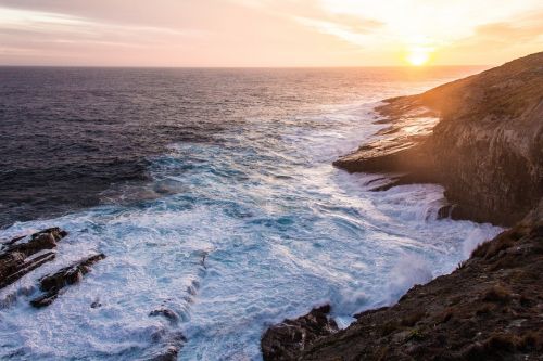 kangaroo island sunset australia