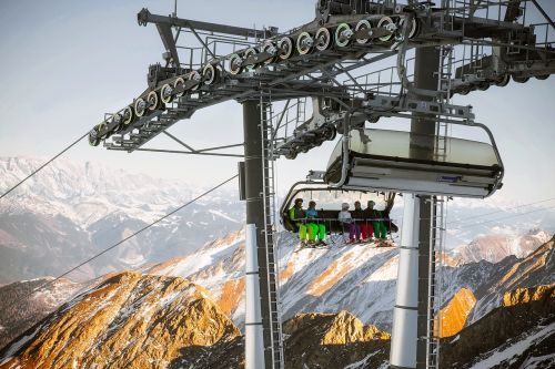kaprun austria ski lift