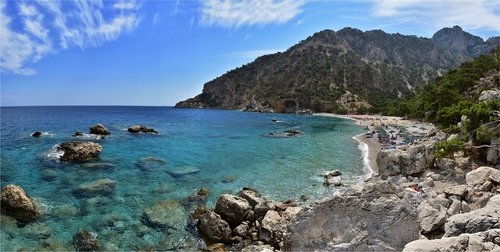 karpathos  greece  beach