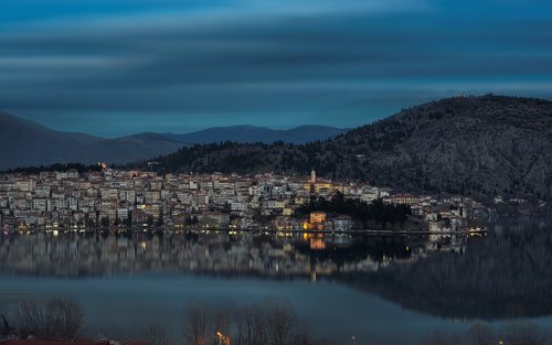 kastoria  greece  town