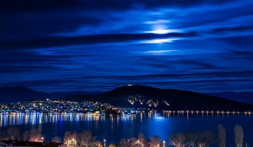 kastoria  greece  winter