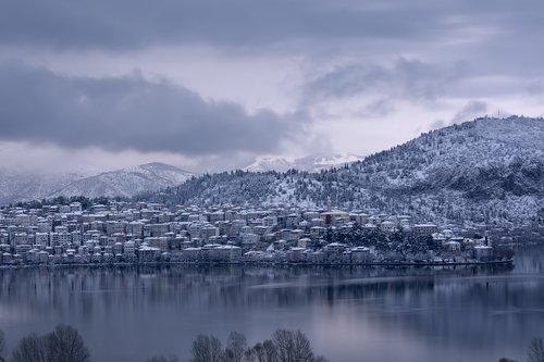 kastoria  greece  nature