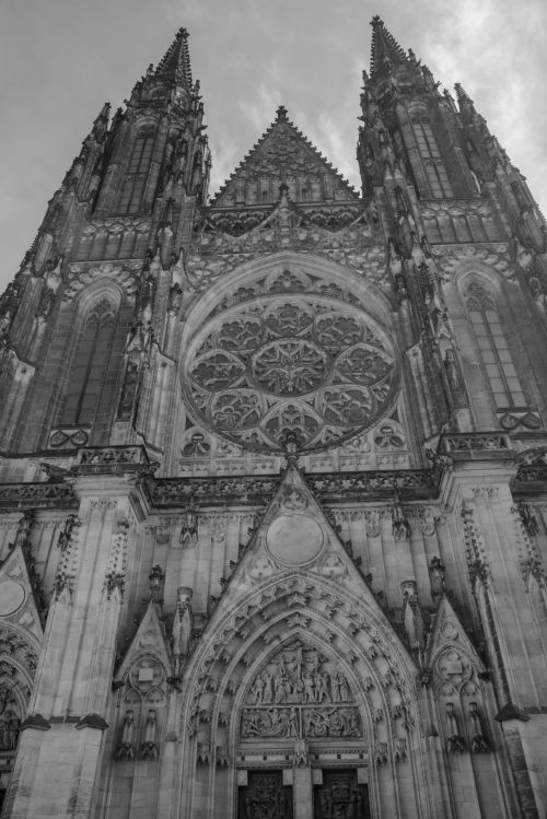 St. Vitus Cathedral (BW)
