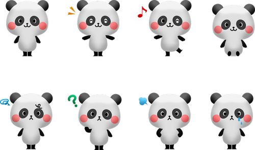 kawaii panda  kawaii  bear