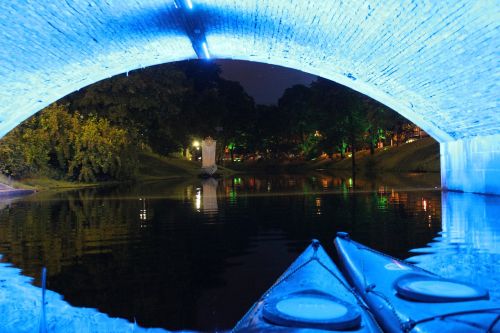 kayak night riga