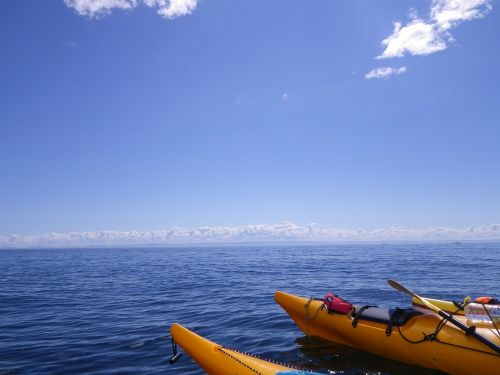 kayak river ocean