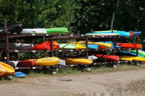 kayak recreation summer